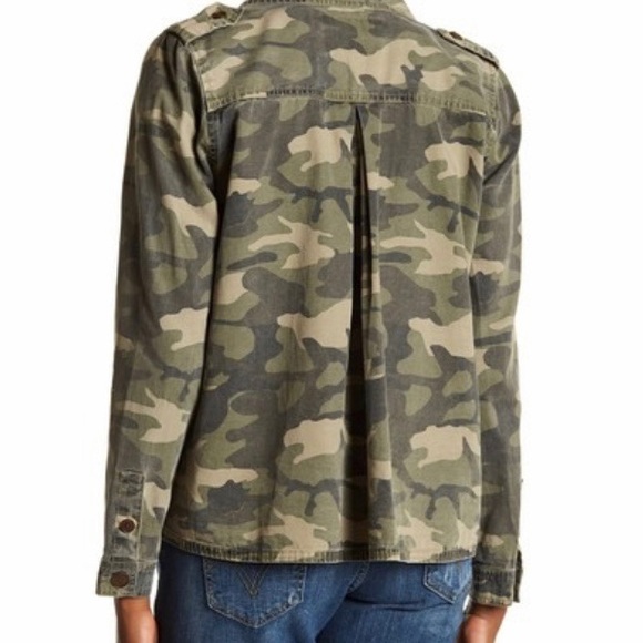 Lucky Brand Camouflage Shirt Jacket - Picture 2 of 5